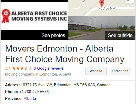 First Choice Alberta Movers