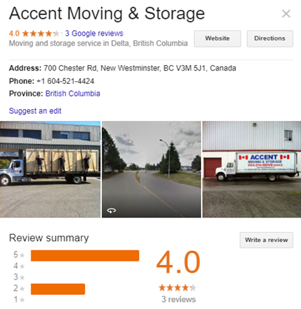 Accent Moving Services