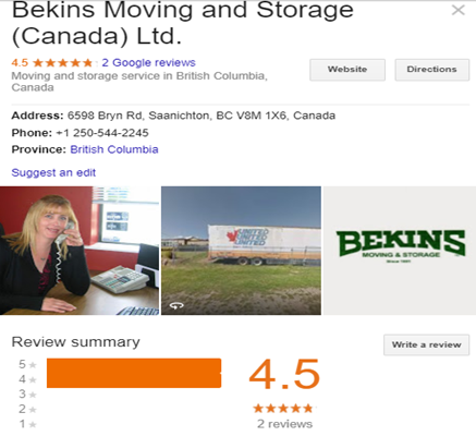 Bekins Moving and Storage