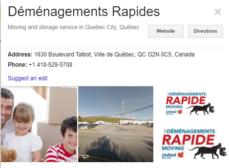 Demenagement Rapides