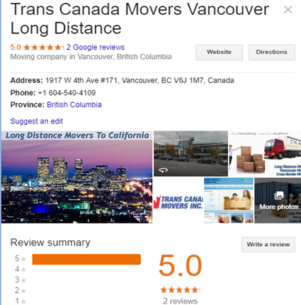 Trans Canada Movers