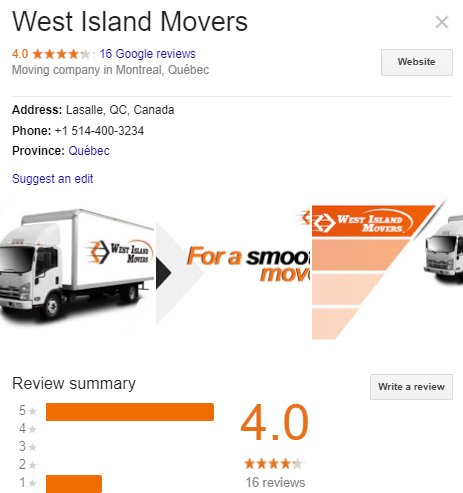 West Island Movers