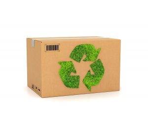 Use eco-friendly packing materials such as reusable bins rather than new boxes.