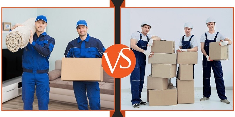 Choose a moving package with 2 or 3 movers based on the size of your move and save time and money.